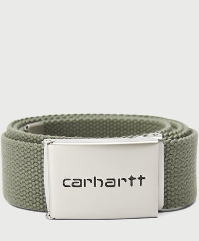 Carhartt WIP Belts CLIP BELT CHROME. I019176 Green